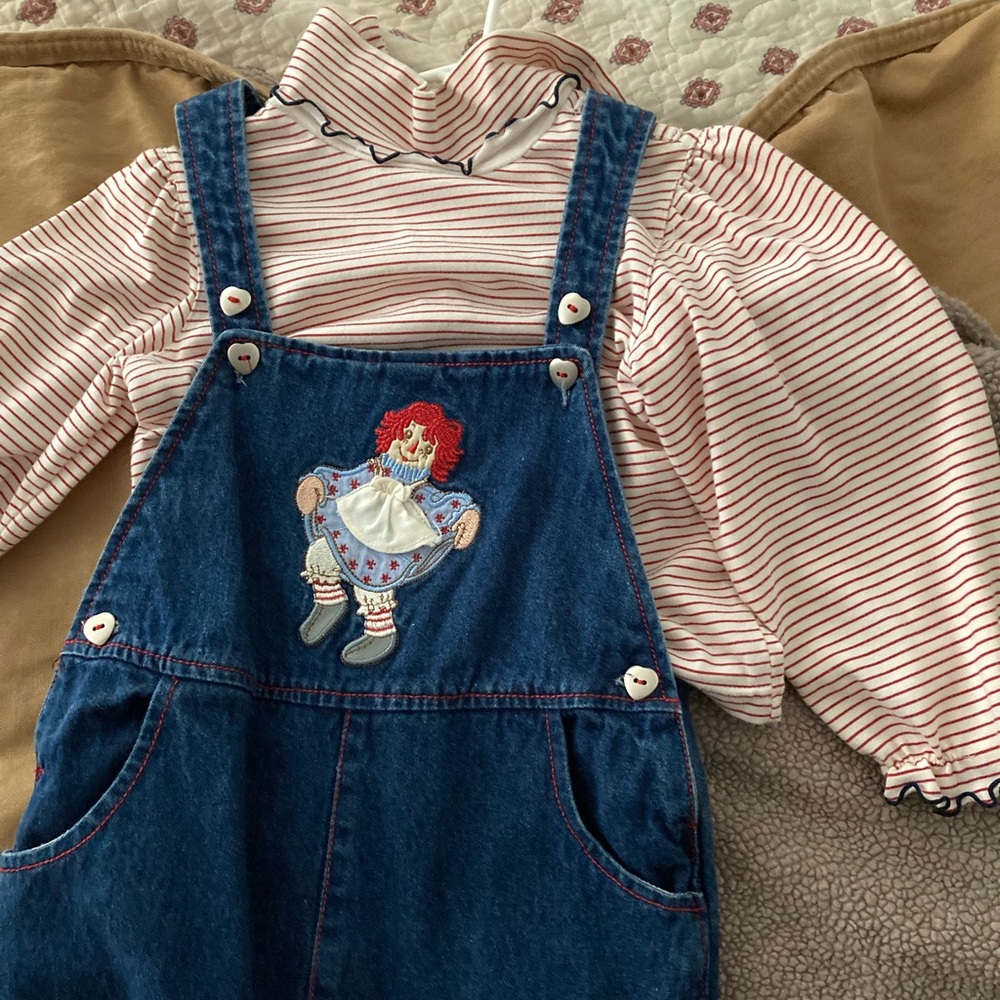 Raggedy Ann & Andy brand out fit-childrens